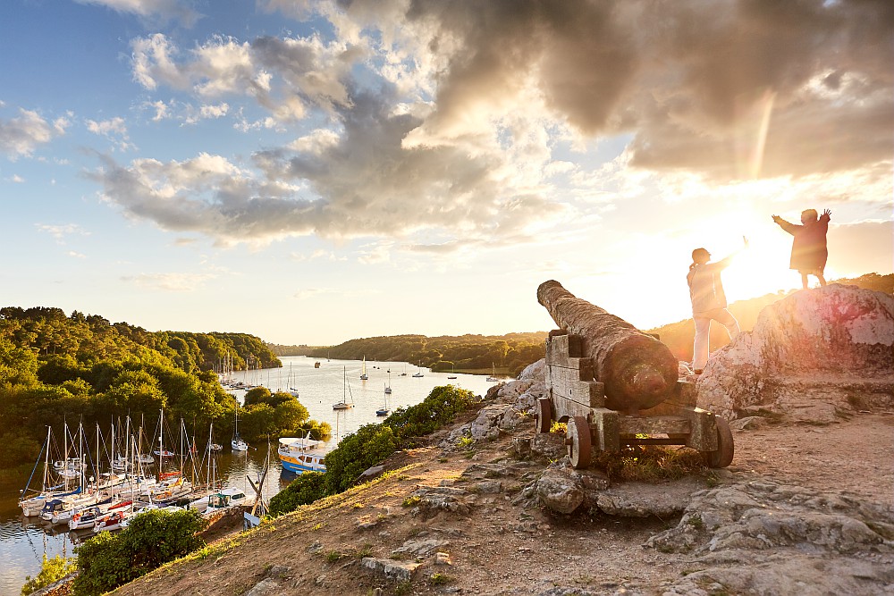Villages GR34 : Photo sur les hauteurs de la Roche-Bernard