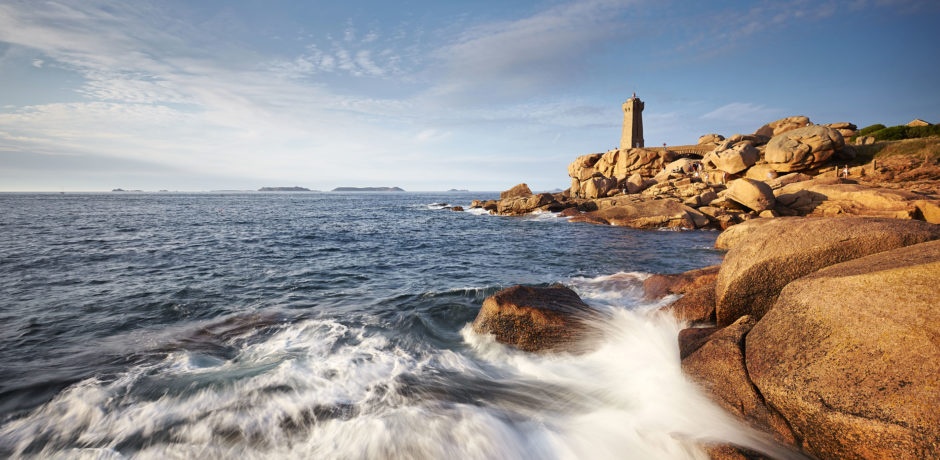 Visiter la Bretagne en 4 Jours : Photo de la Côte de Granit Rose