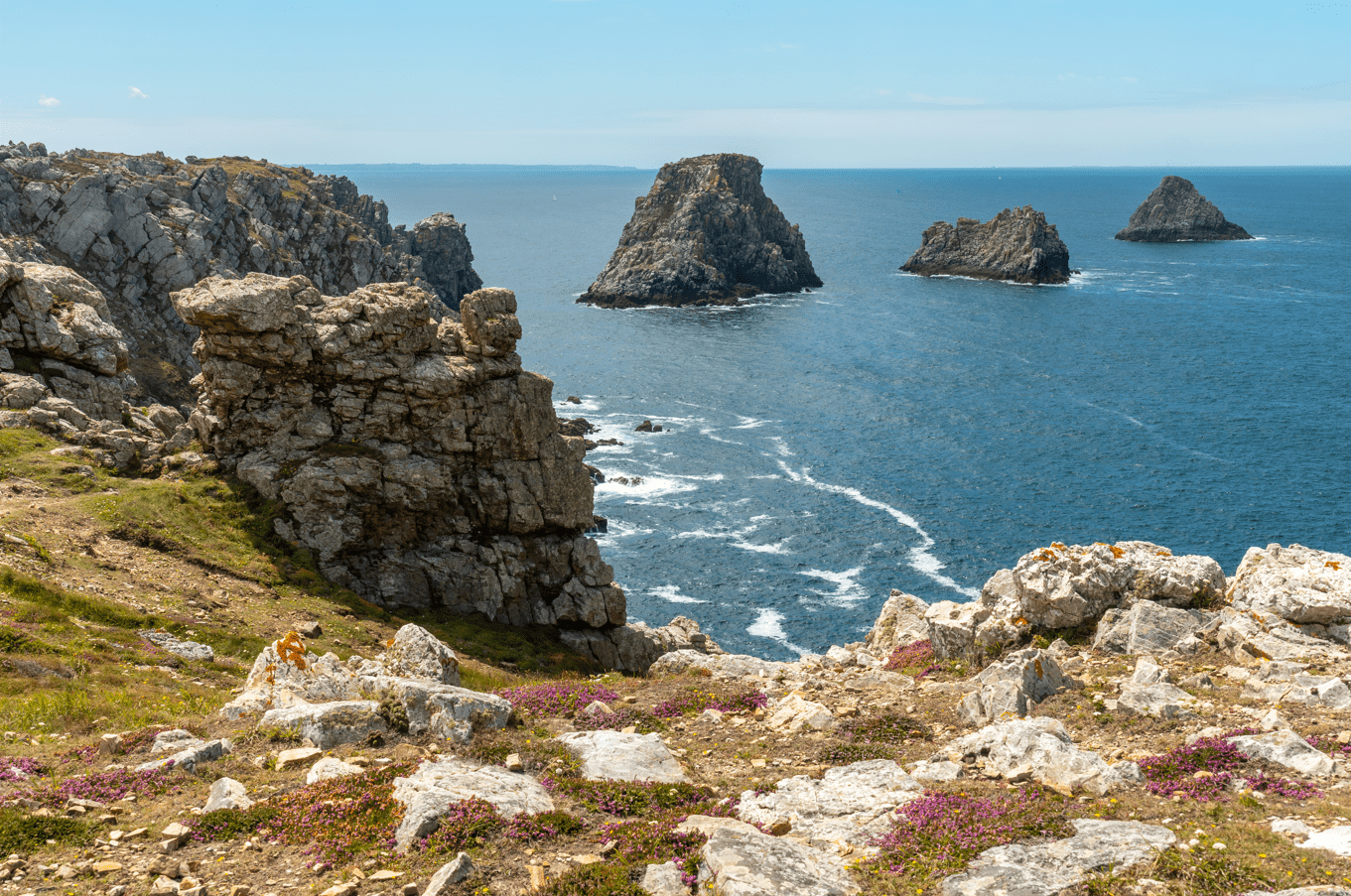 Photo de la Pointe de Pen Hir, Crozon