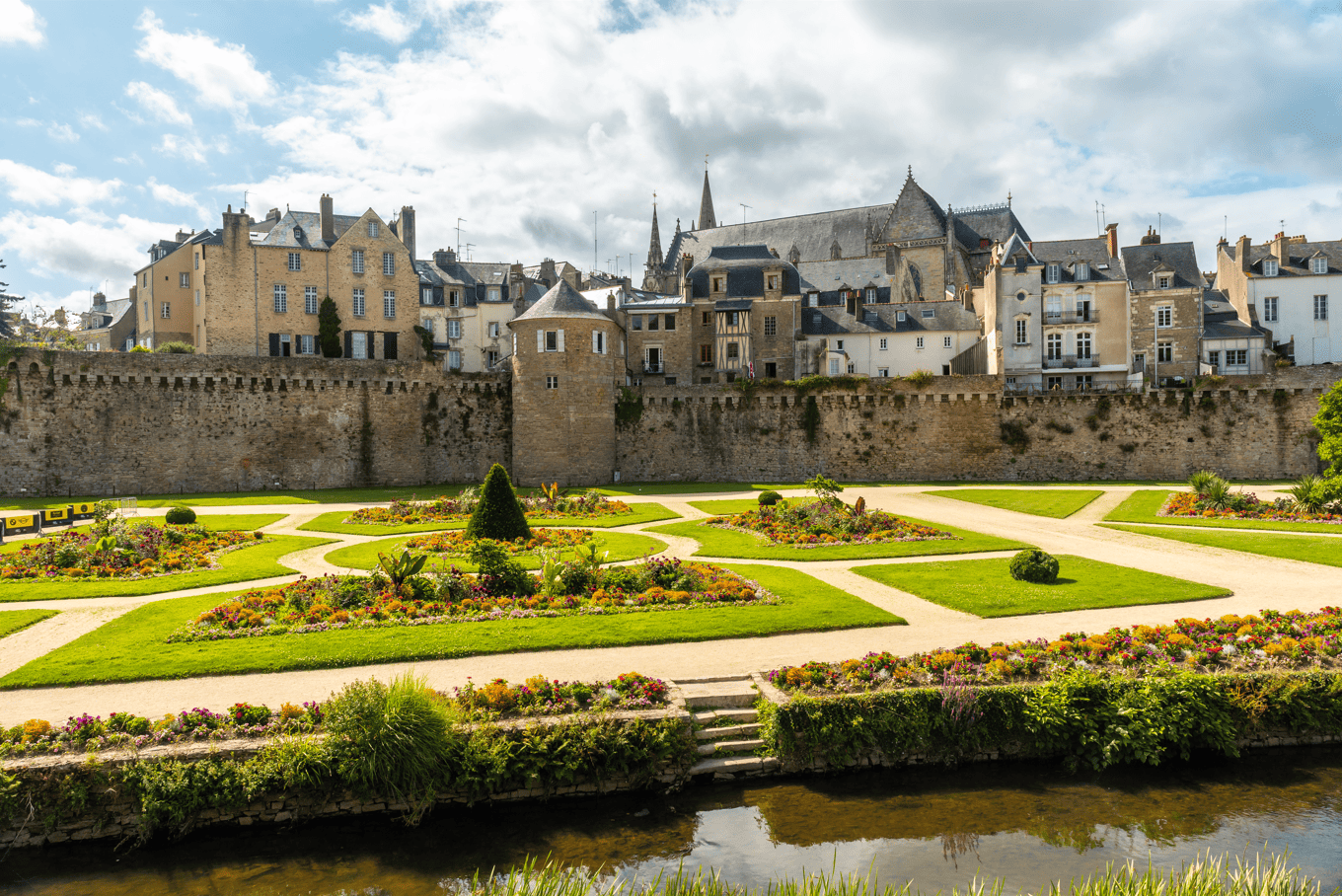 Photo des remparts de Vannes 