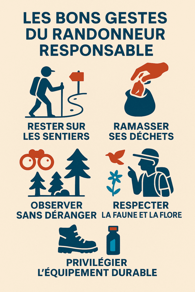 Conseils pour pratiquer la randonnée durable en Bretagne